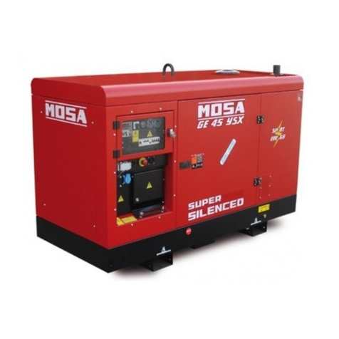 Mosa YANMAR GE 35 YSX User manual