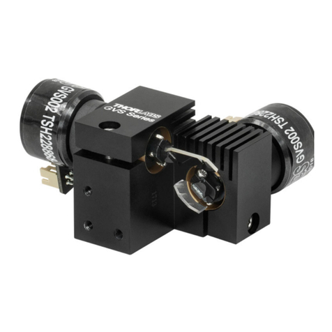 THORLABS GVS001 User manual