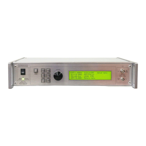 Avtech AVR-AHF-1-B series User manual
