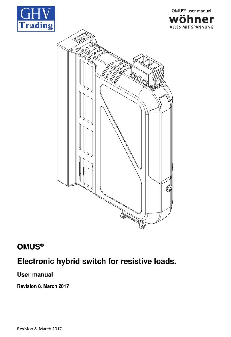 wohner OMUS user manual