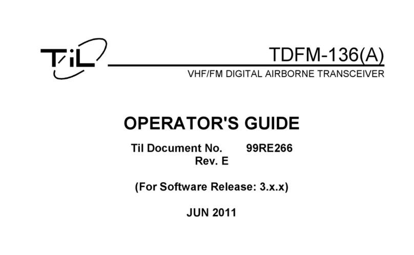 TIL TDFM-136 Manual