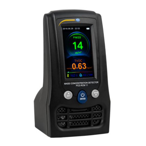 PCE Americas PCE-RCM 11 User manual