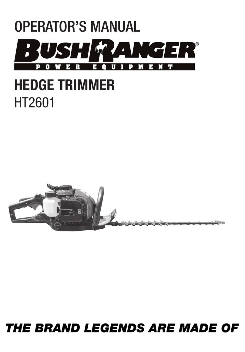 Bushranger HT2601 Operator's manual