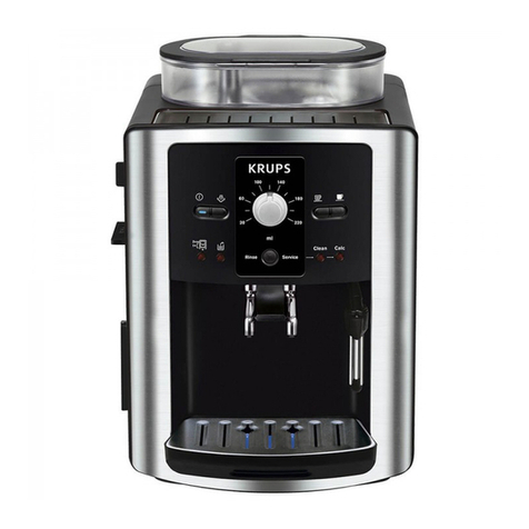 Krups Espresseria Automatic EA80 Series User manual