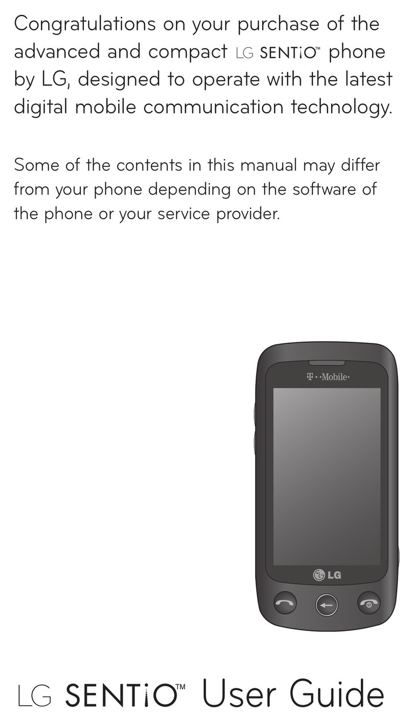 LG Sentio user guide