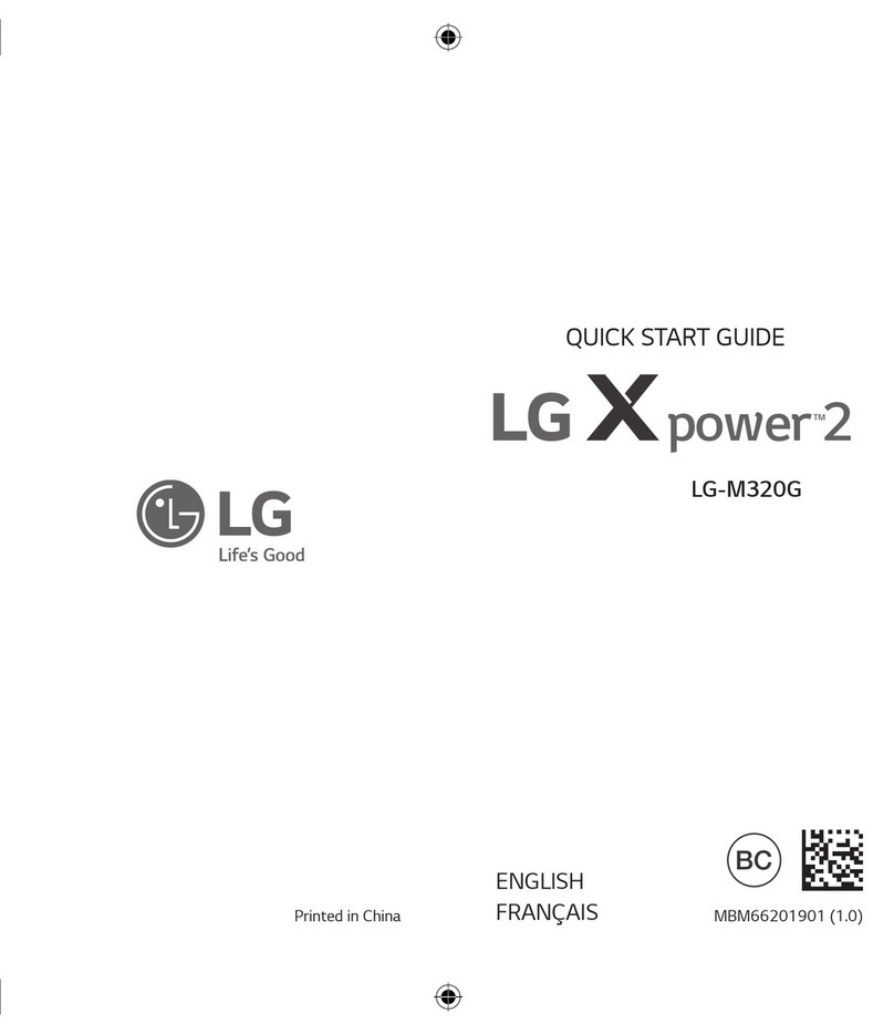 LG X power 2 LG-M320G User manual