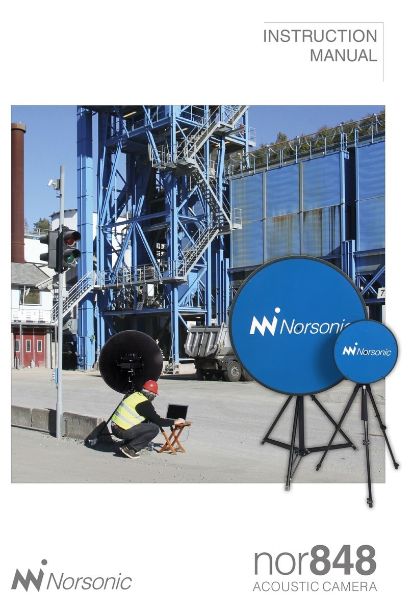 Norsonic Nor848 instruction manual