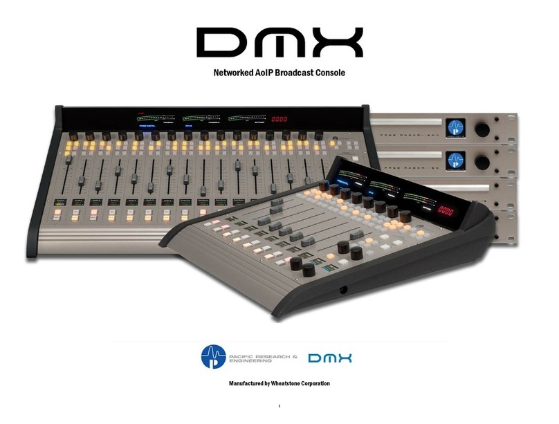 Wheatstone Corporation DMX-8 manual