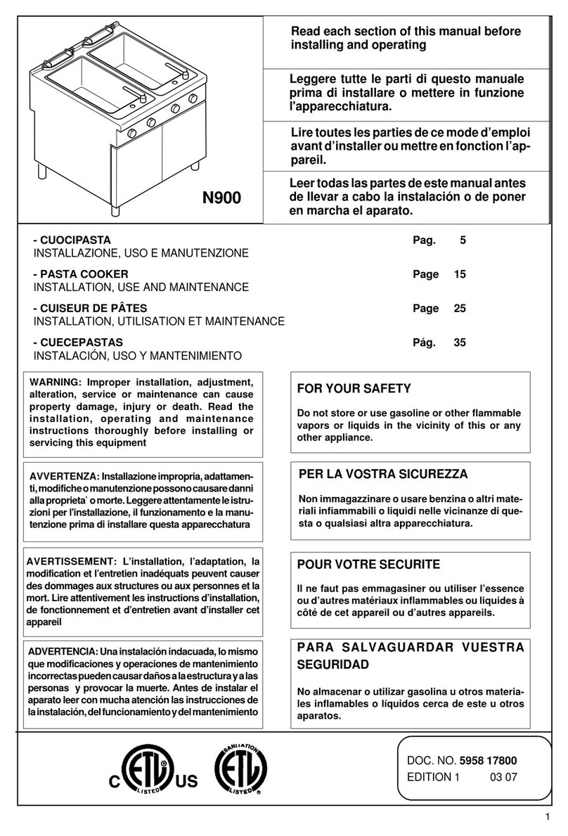 Electrolux N900 Quick start guide