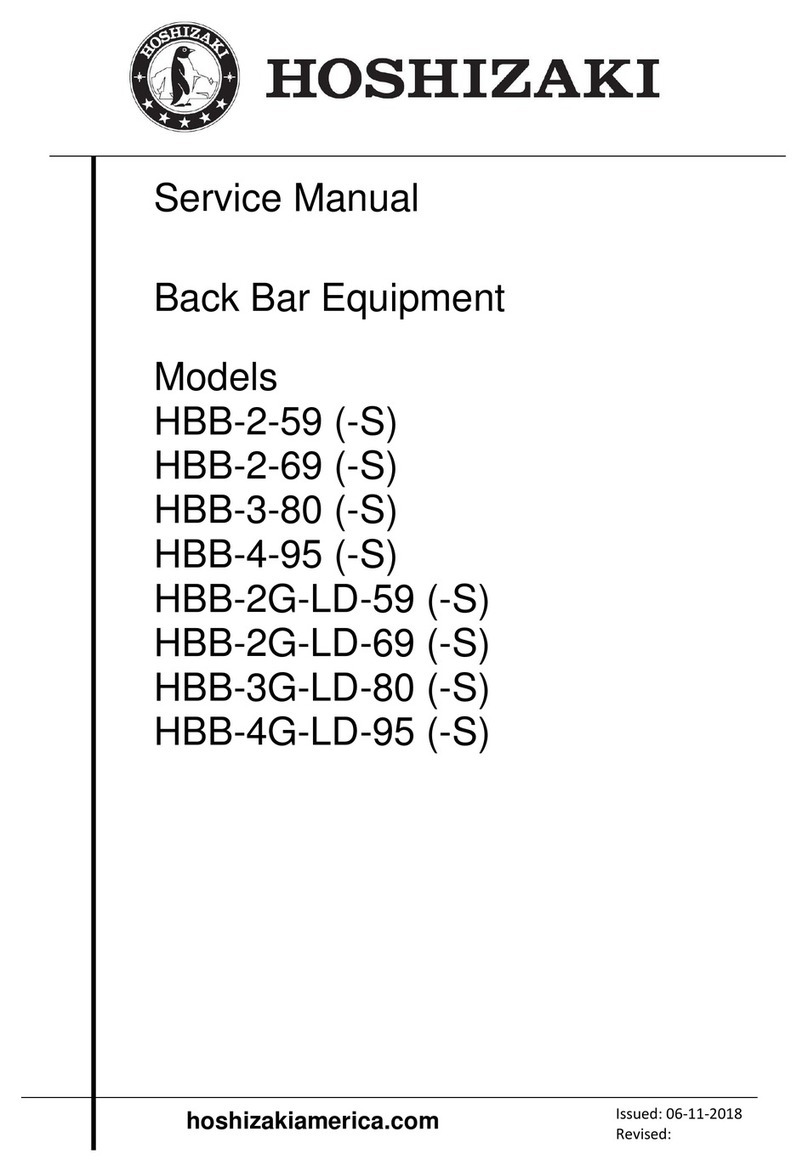 Hoshizaki HBB-2-59 Service manual