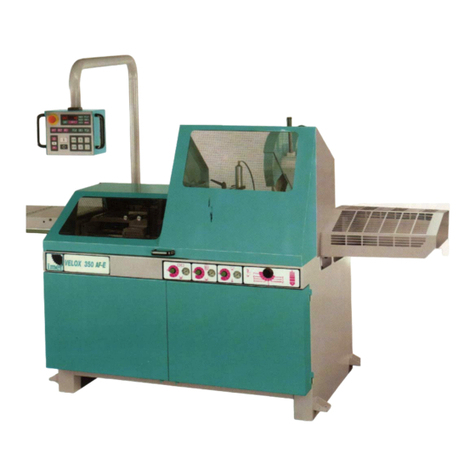 IMET Spa VELOX 350 AF-E INSTRUCTION MANUAL, MAINTENANCE AND SPARE PARTS