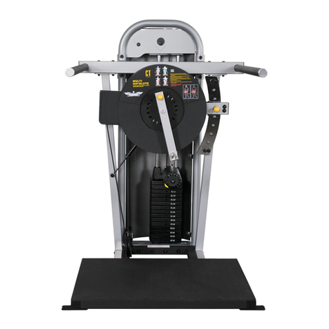 Inflight Fitness CT-MHP Assembly instructions