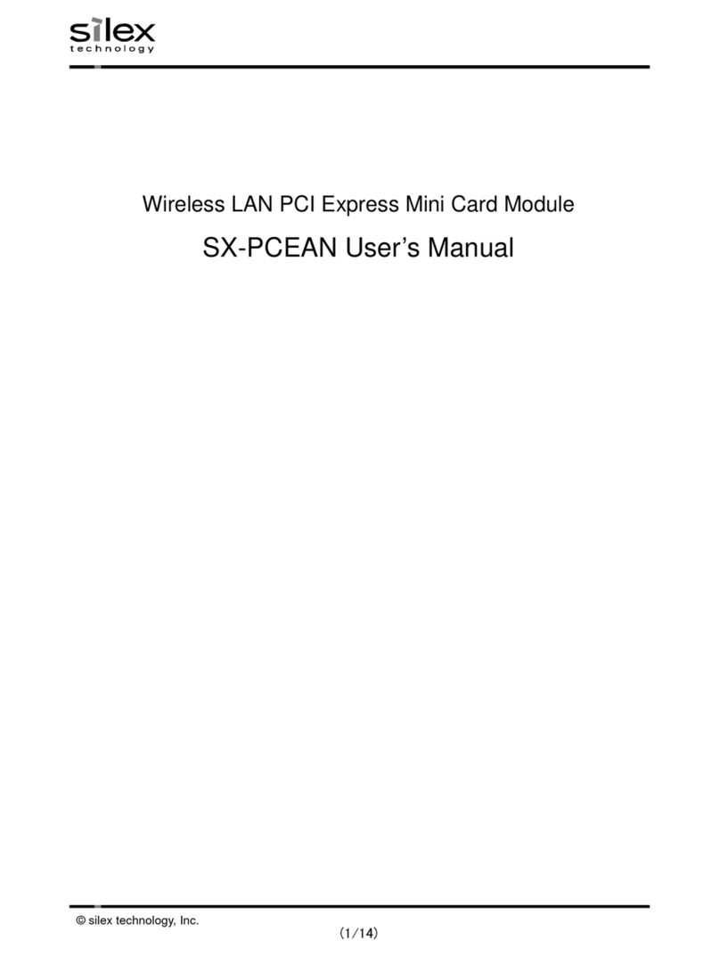 Silex technology SX-PCEAN user manual