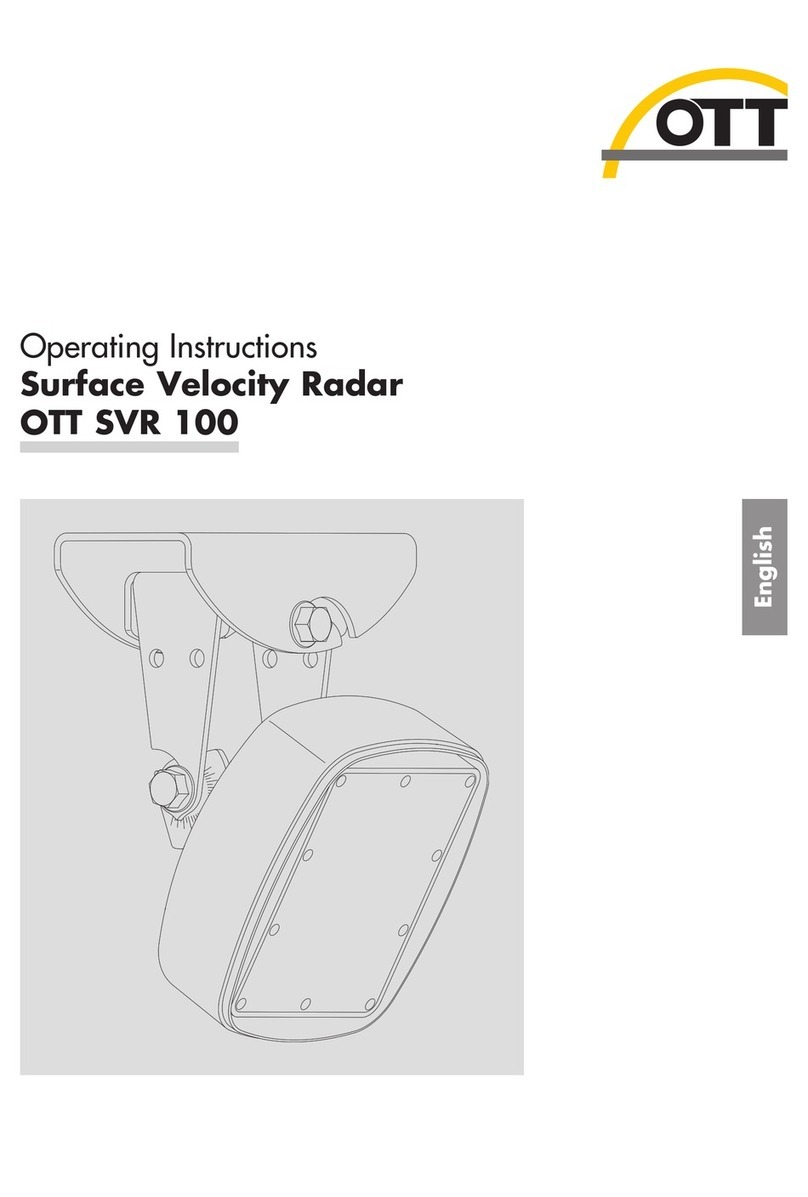 OTT SVR 100 operating instructions