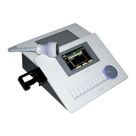 Elettronica Pagani HC CRYO T-SHOCK user manual Elettronica Pagani HC CRYO T-SHOCK user manual