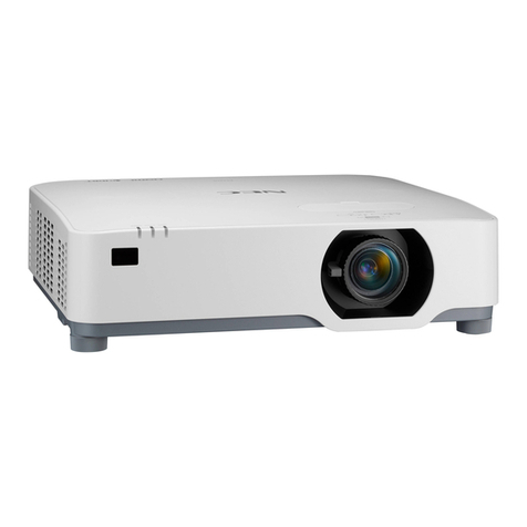 NEC P525UL User manual