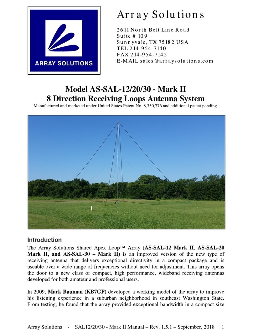 Array Solutions AS-SAL-12 Mark II user manual
