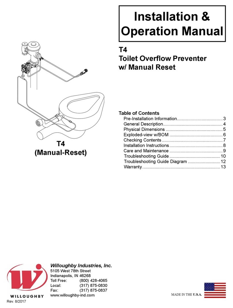 Willoughby T4 Installation & operation manual