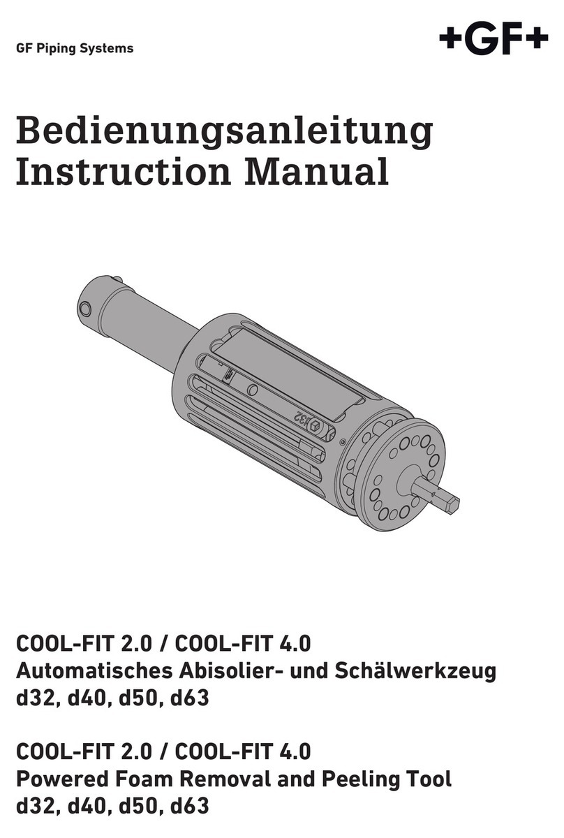 GF COOL-FIT 2.0 User manual