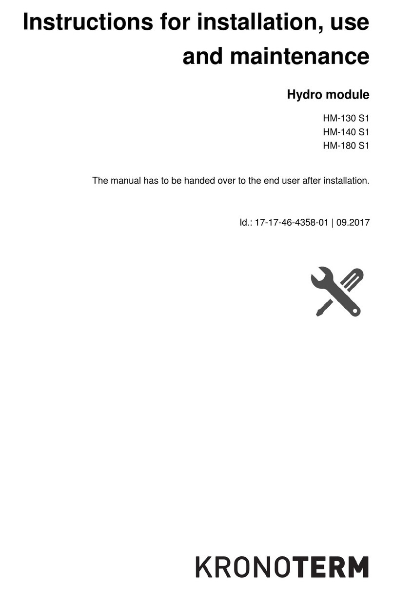 Kronoterm HM-130 S1 Parts list manual Kronoterm HM-130 S1 Parts list manual