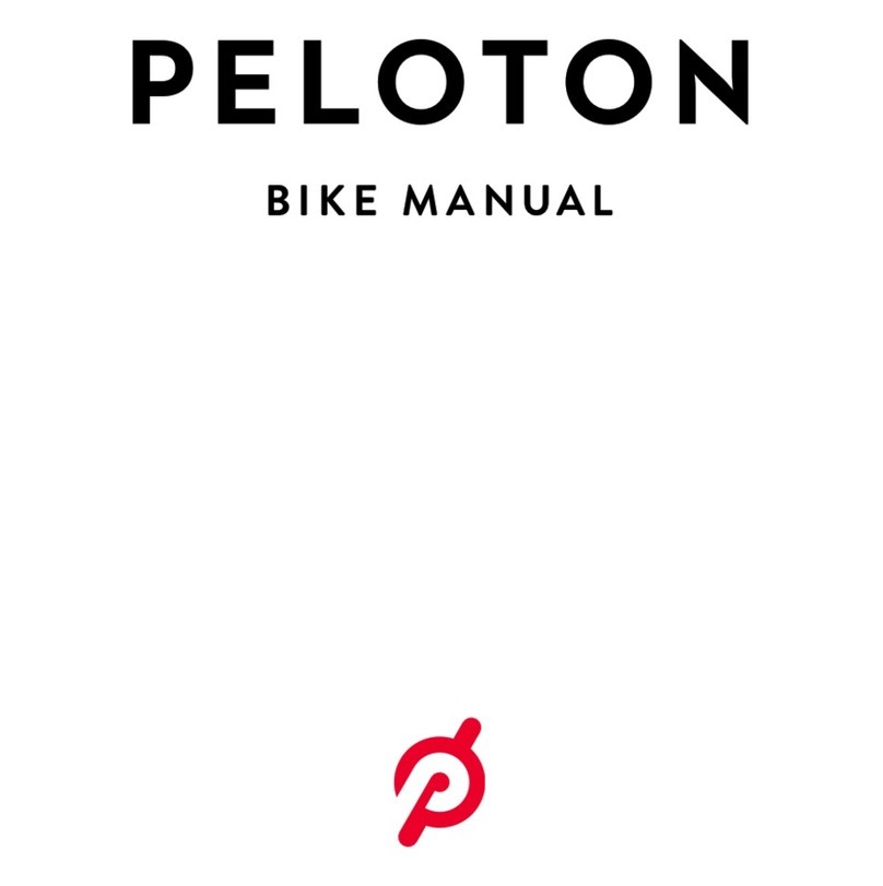 Peloton Bike PL-11 User manual