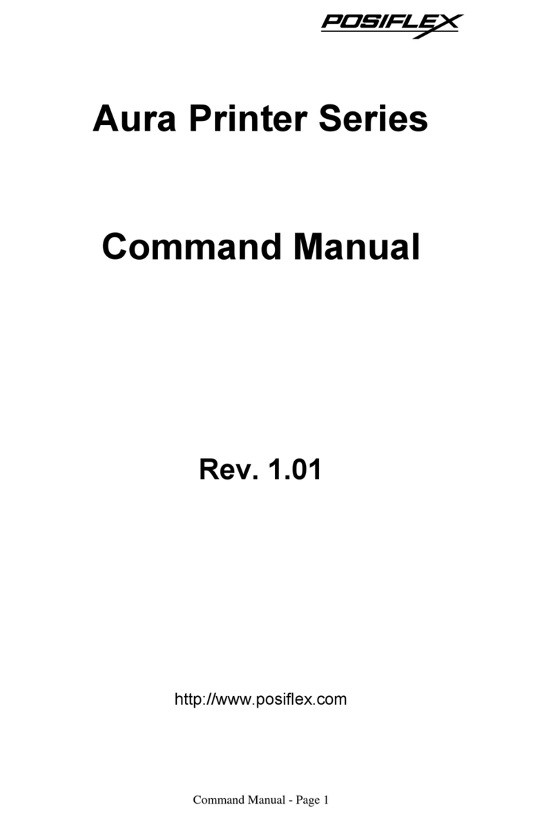 POSIFLEX AURASeries Installation instructions