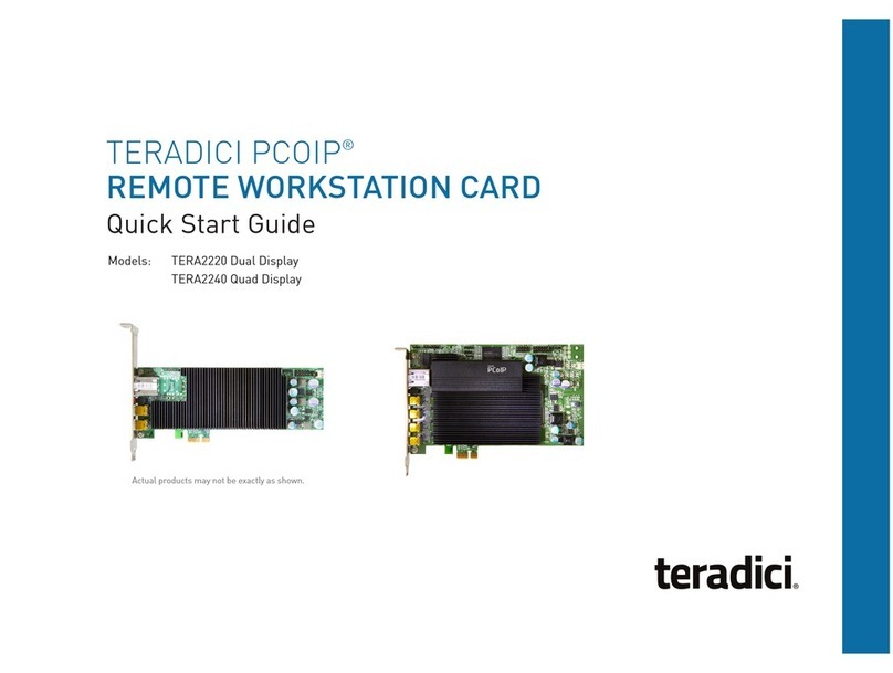 Teradici TERA2240 User manual