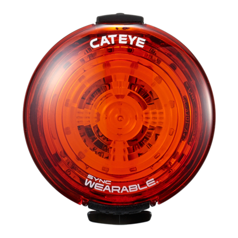 Cateye Sync Wearable SL-NW100 User manual