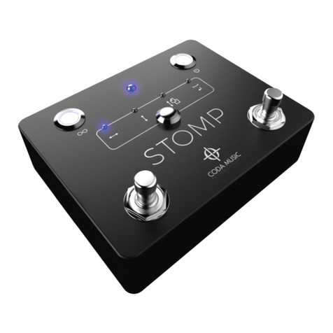 Coda Music STOMP user manual