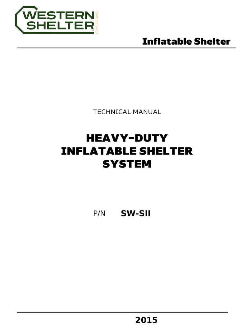 Western Shelter Systems AIRFRAME SENTINEL II User manual