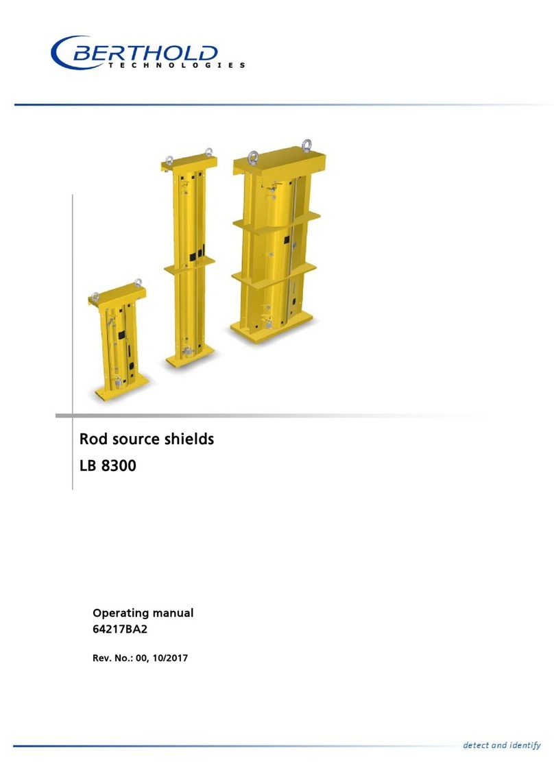 BERTHOLD TECHNOLOGIES LB 8300 operating manual
