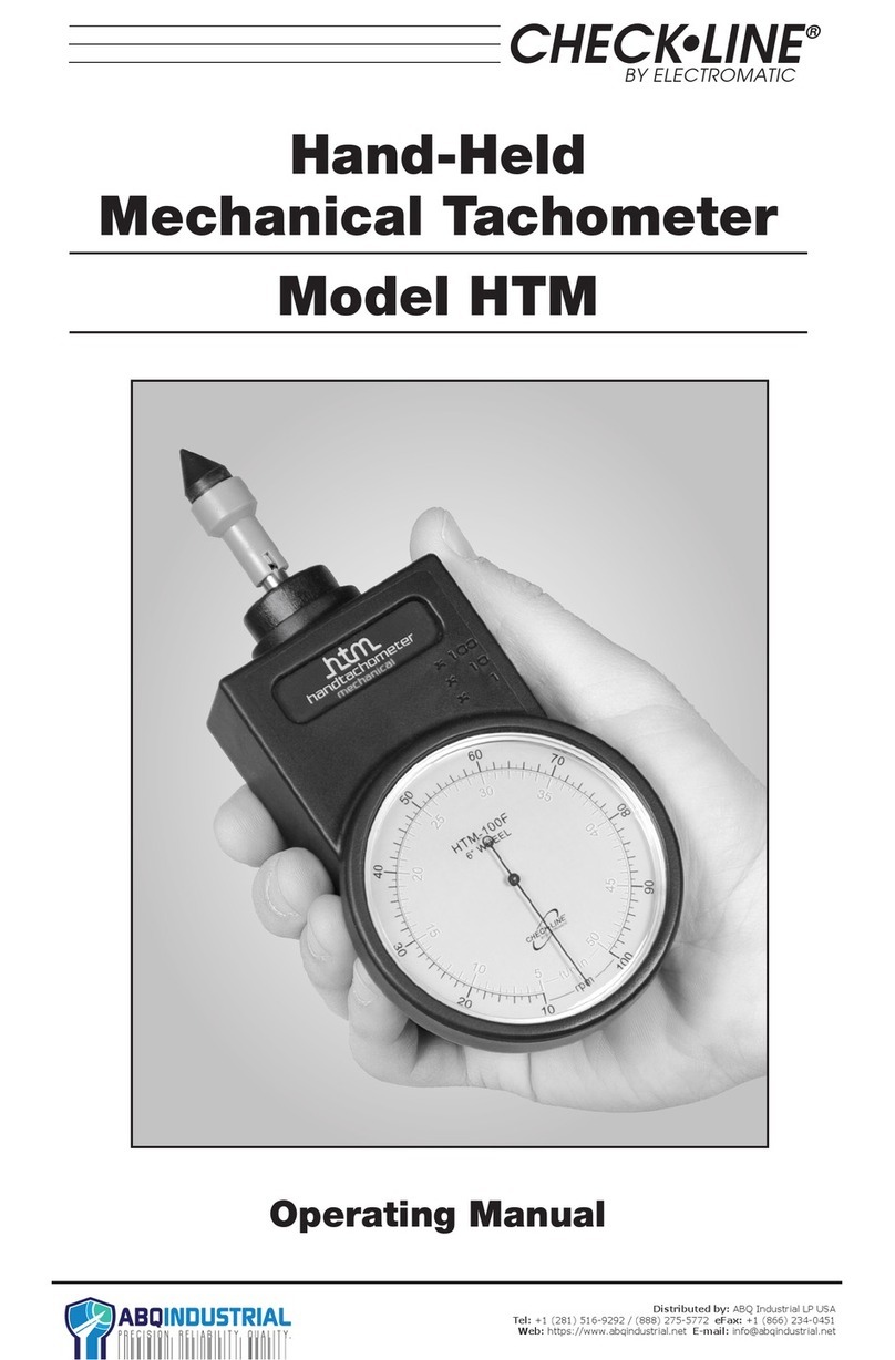 Chekline HTM series operating manual