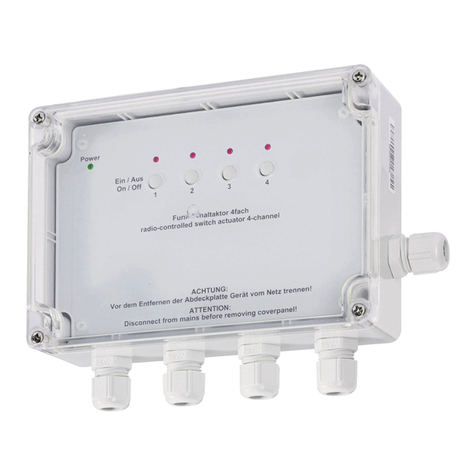 HomeMatic HM-LC-Sw4-SM-2 User manual