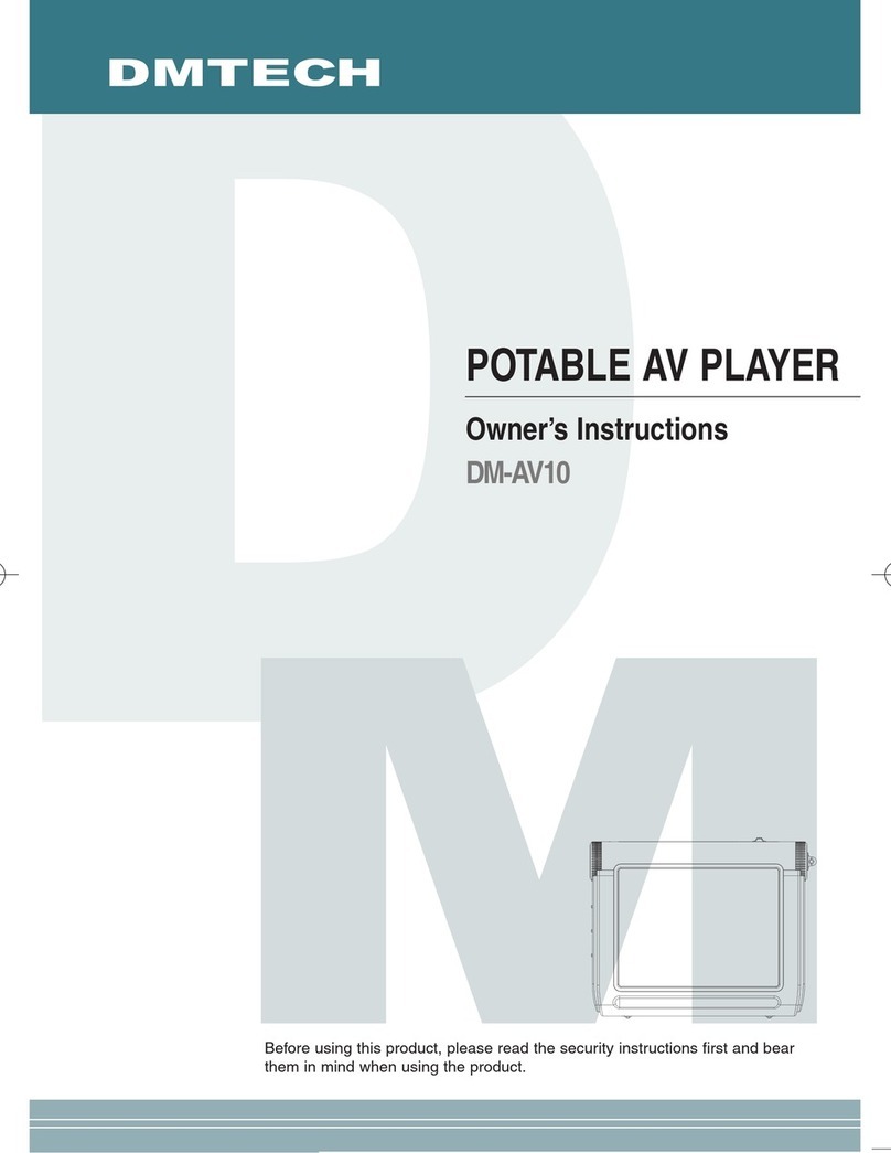 DM TECH DM-AV10 Owner's instructions