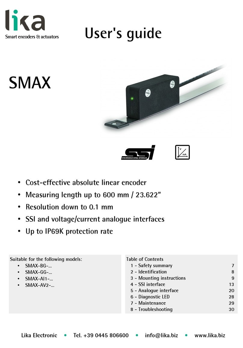 Lika SMAX-BG series user guide