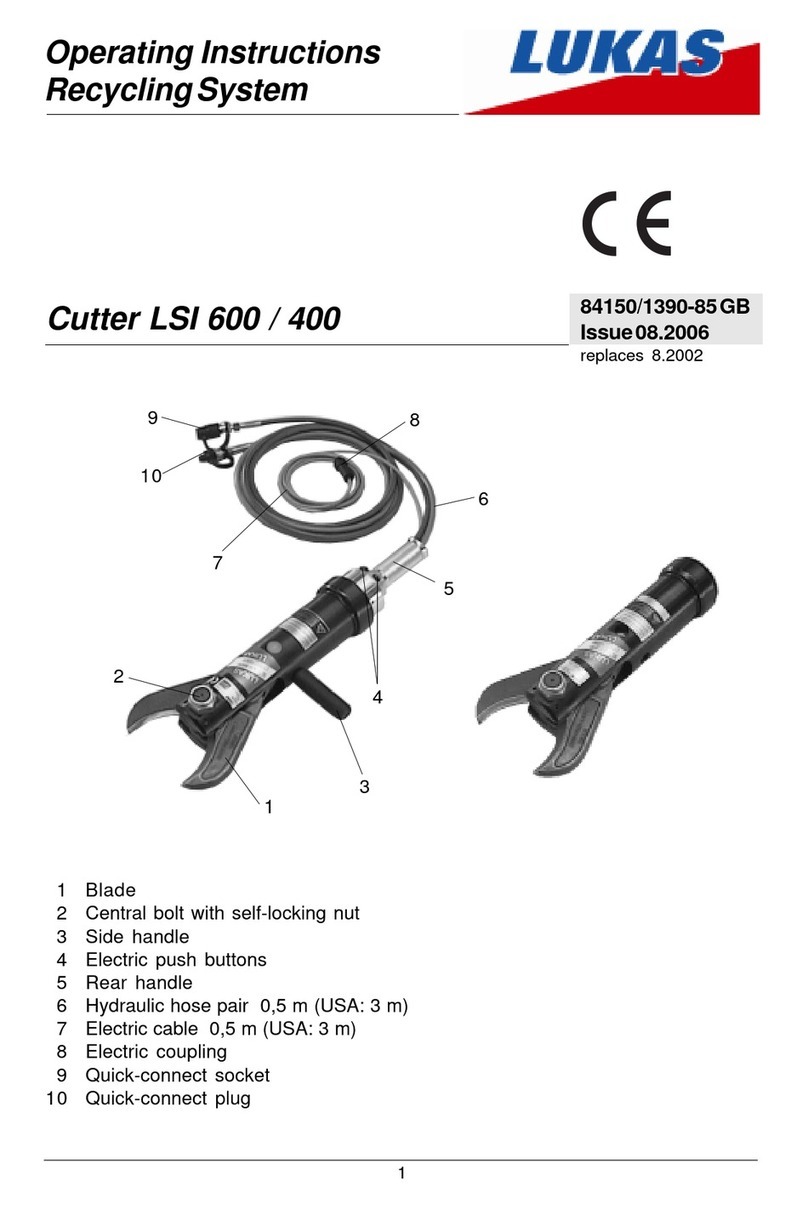 Lukas LSI 400 operating instructions