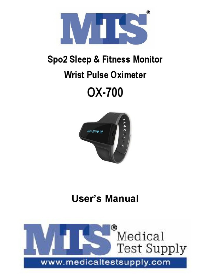 MTS Systems Spo2 user manual