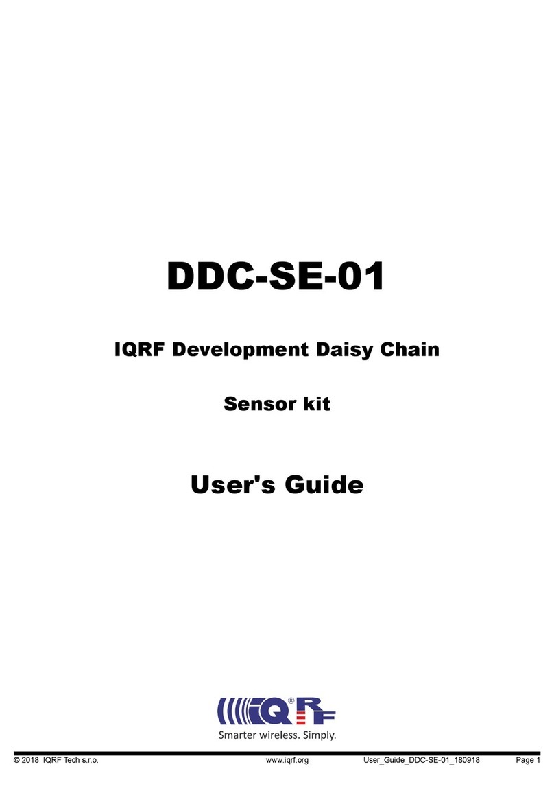 IQRF DDC-SE-01 user guide
