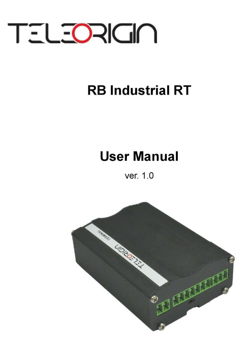Teleorigin RB IndustrialRT user manual