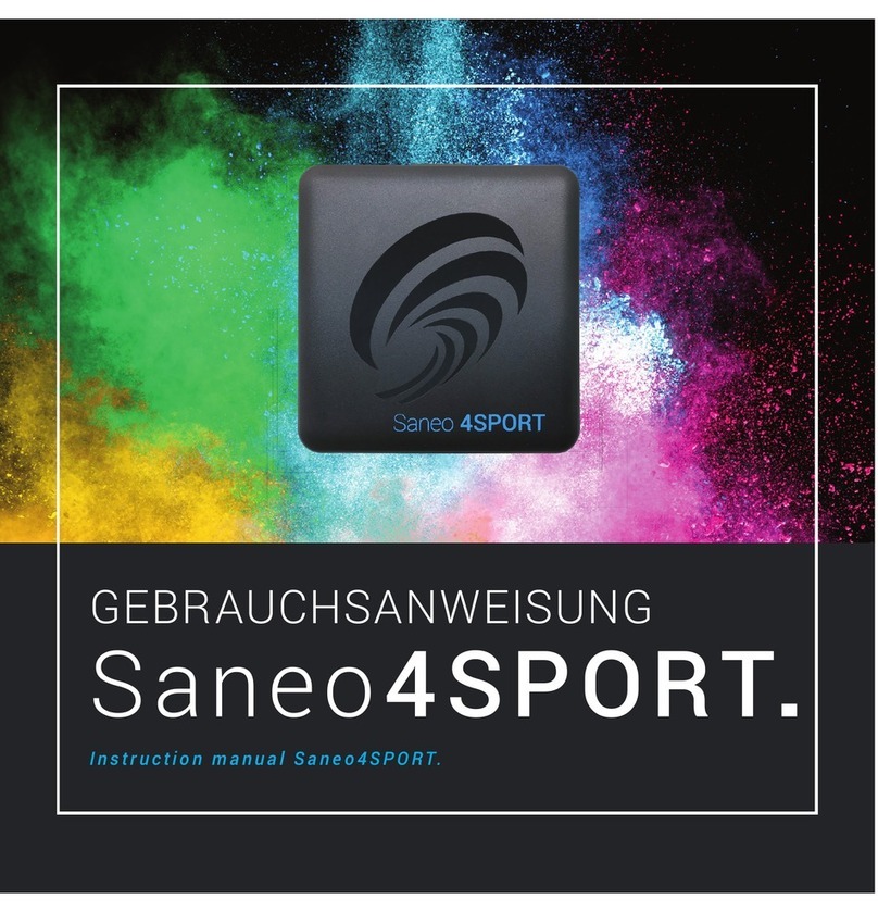 Saneo 4SPORT instruction manual Saneo 4SPORT instruction manual