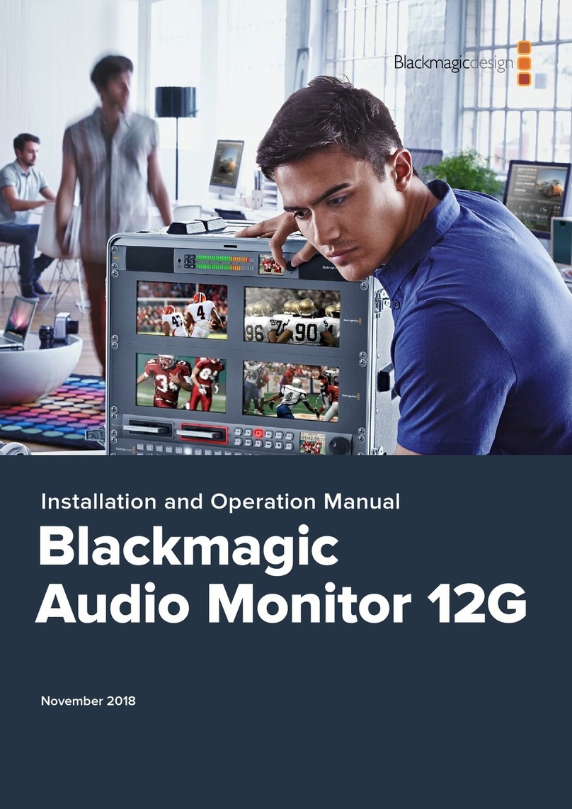 Blackmagicdesign Teranex Mini IP Video 12G Installation and operation manual