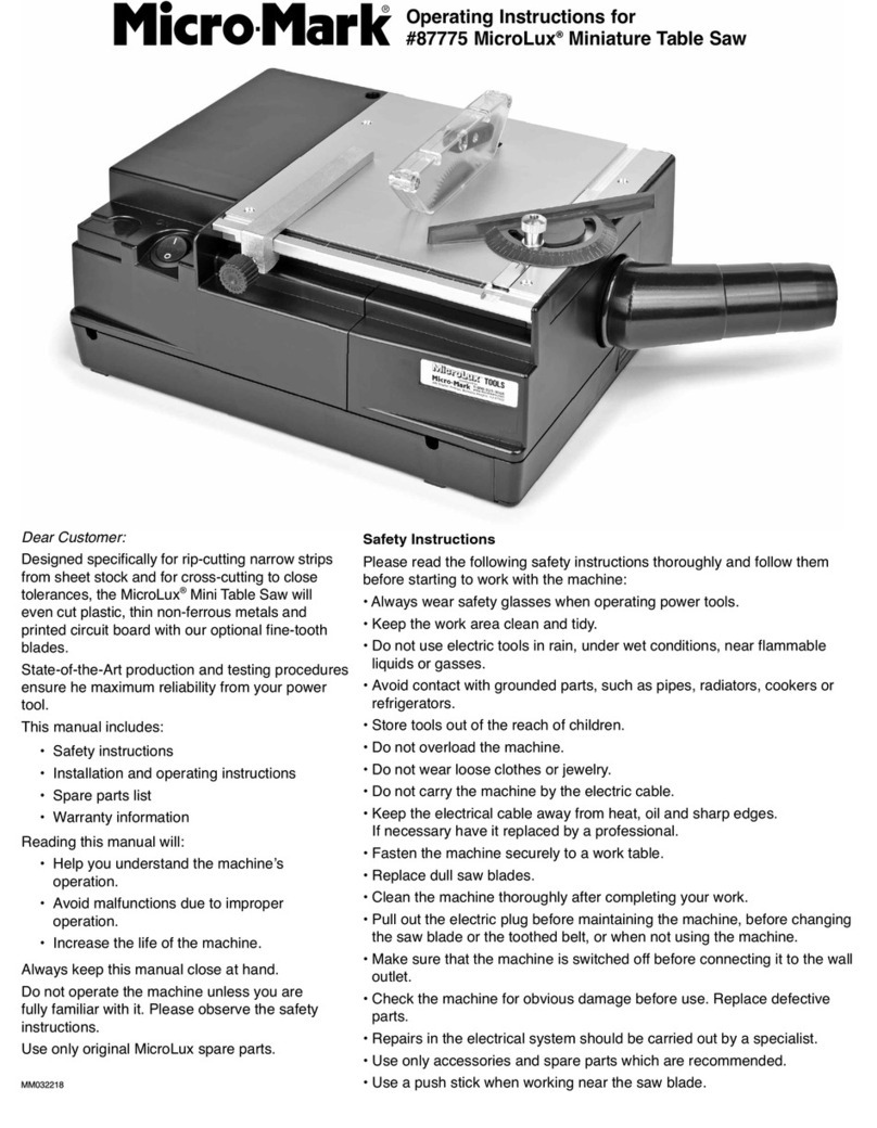 Micromark MicroLux 87775 User manual