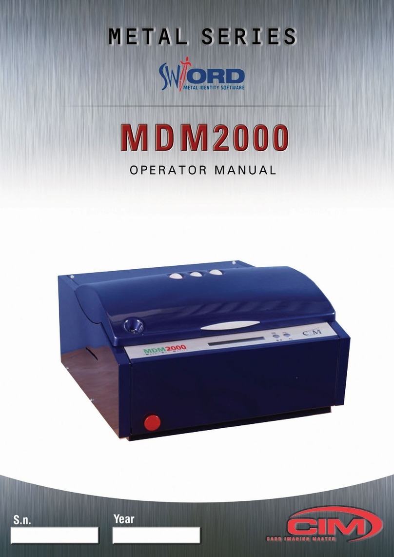 CIM Metal Series User manual