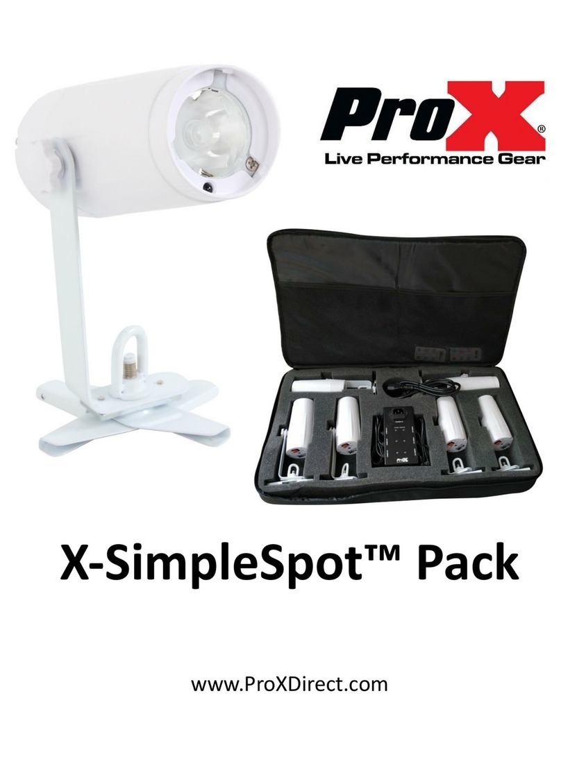 ProX X-SimpleSpot User manual