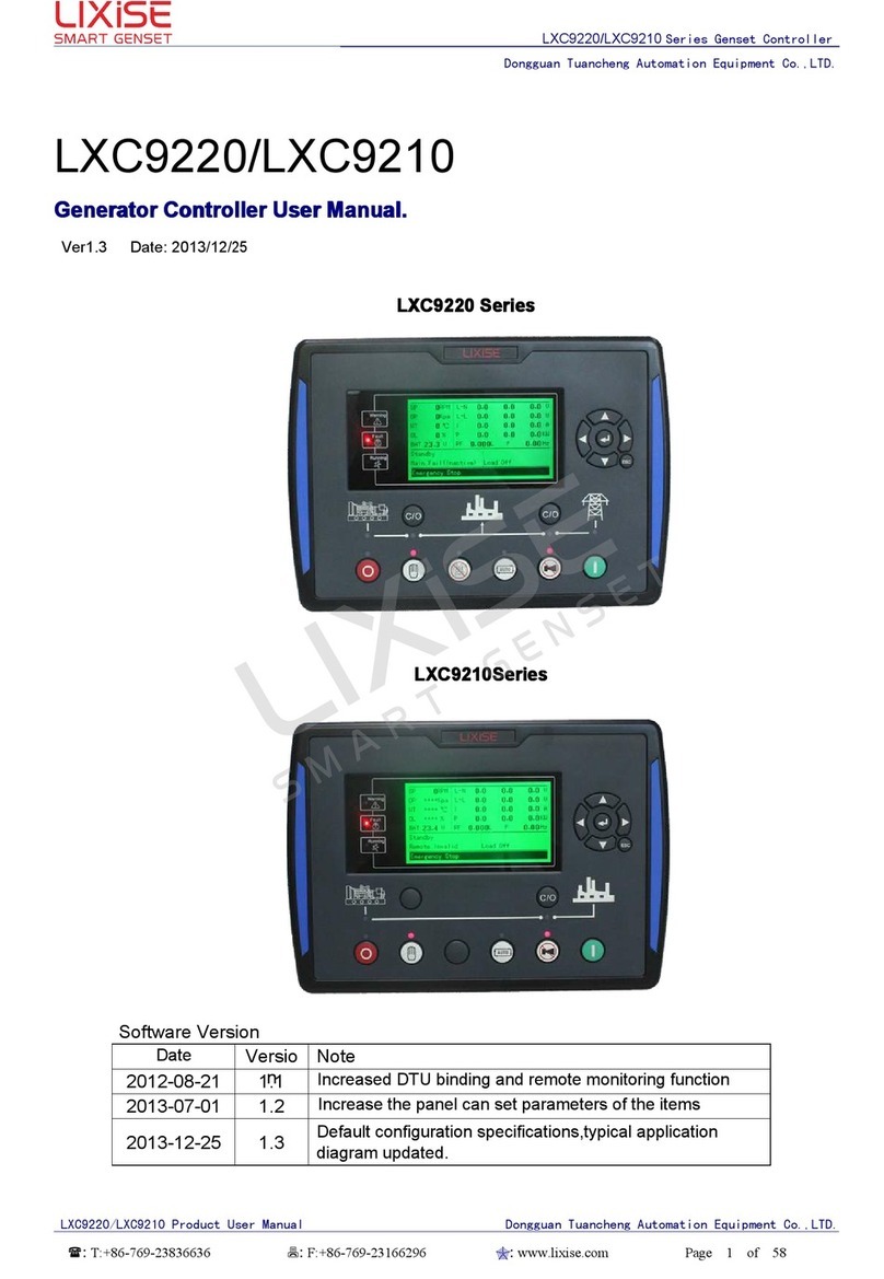 LIXiSE LXC9220 user manual