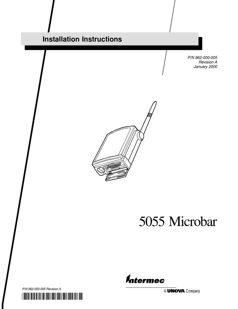 Intermec Microbar Series installation instructions