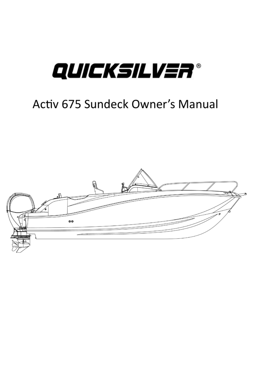 Quicksilver Activ 675 Sundeck owner's manual