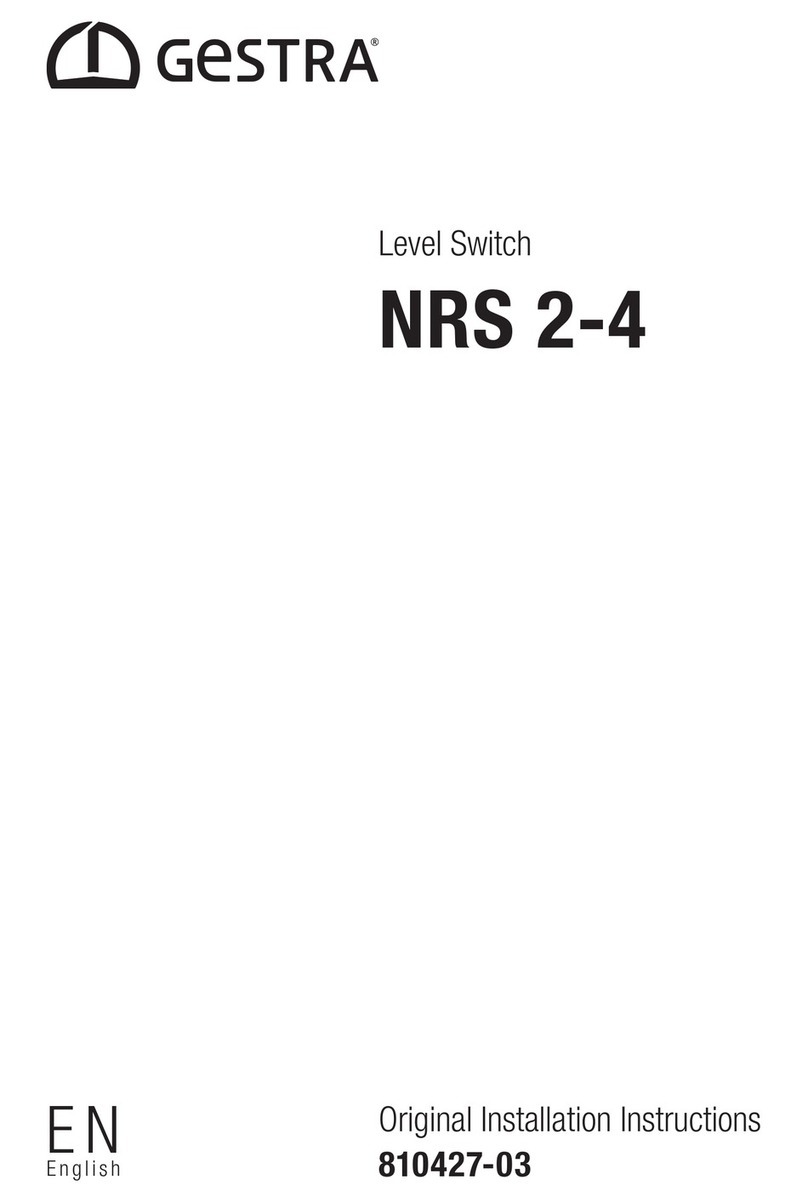 GESTRA NRS 2-4 User manual