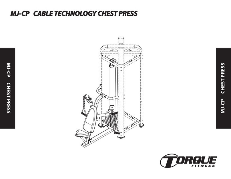 Torque Fitness MJ-CP User manual Torque Fitness MJ-CP User manual