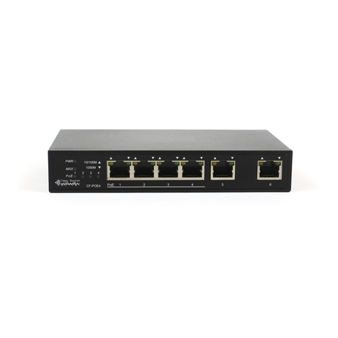 ANTIFERENCE Clear Switch CF-POE4 user guide